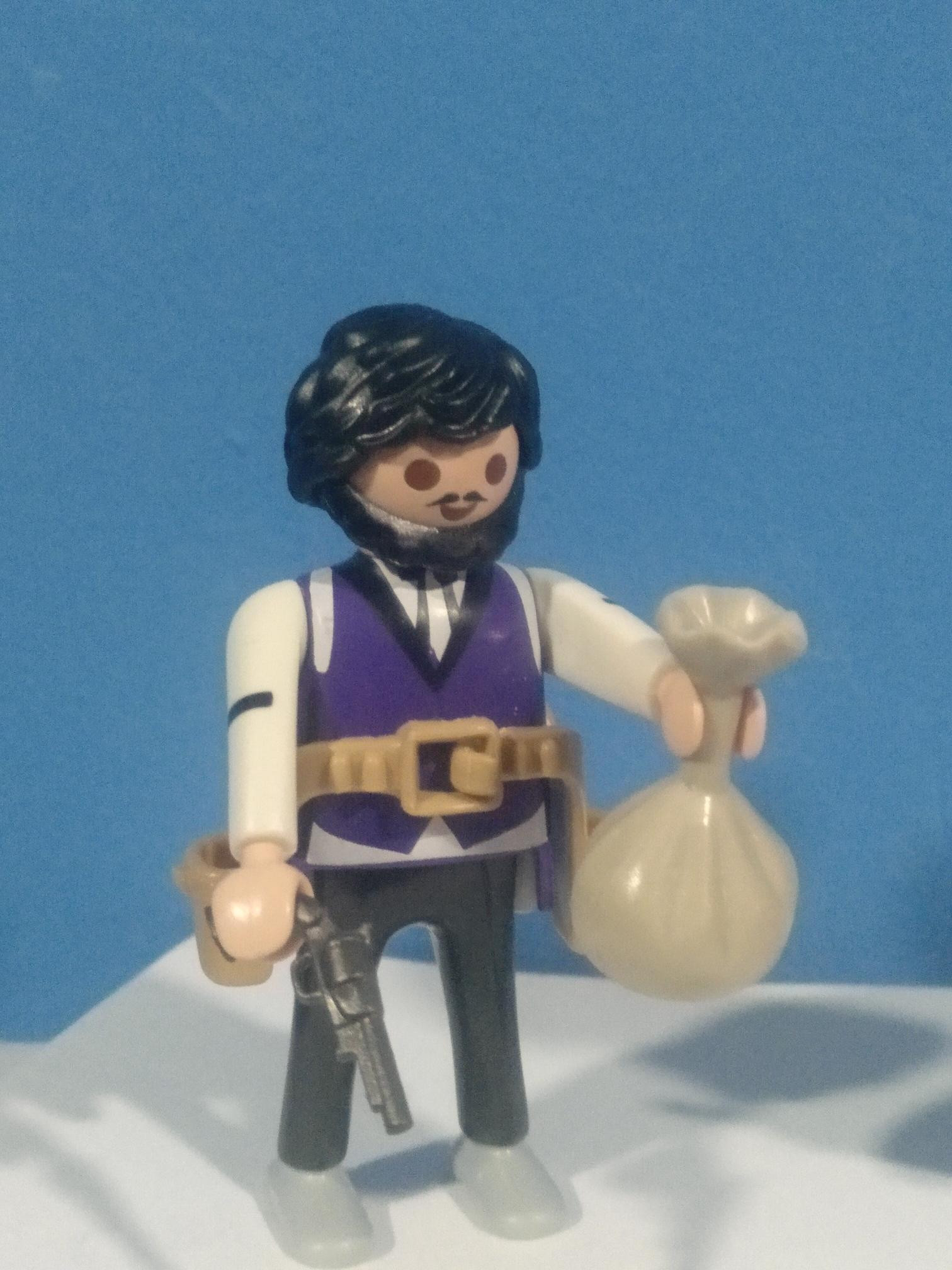 PLAYMOBIL BANQUERO ARMADO DEL OESTE - 25/8/20