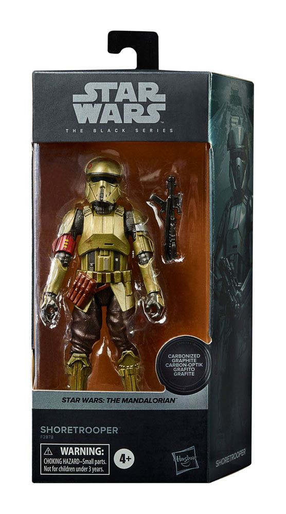 HASBRO Star Wars The Mandalorian Black Series Carbonized 2021 Shoretrooper 15 cm