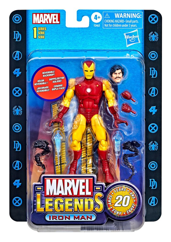 HASBRO Marvel Legends 20th Anniversary Series 1 Figura 2022 Iron Man 15 cm