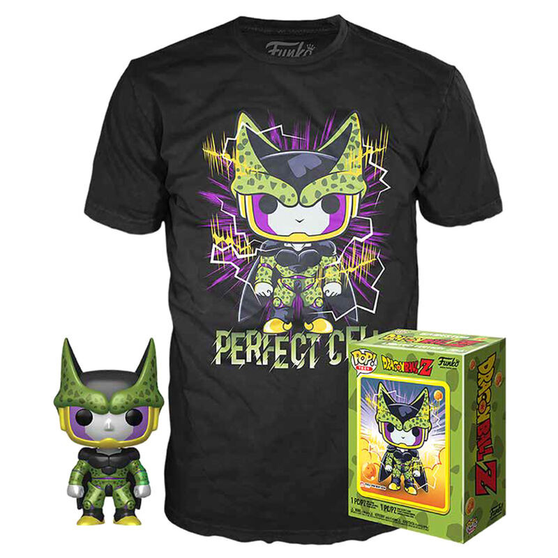 FUNKO POP & Tee Dragon Ball Z Perfect Cell EXCLUSIVO