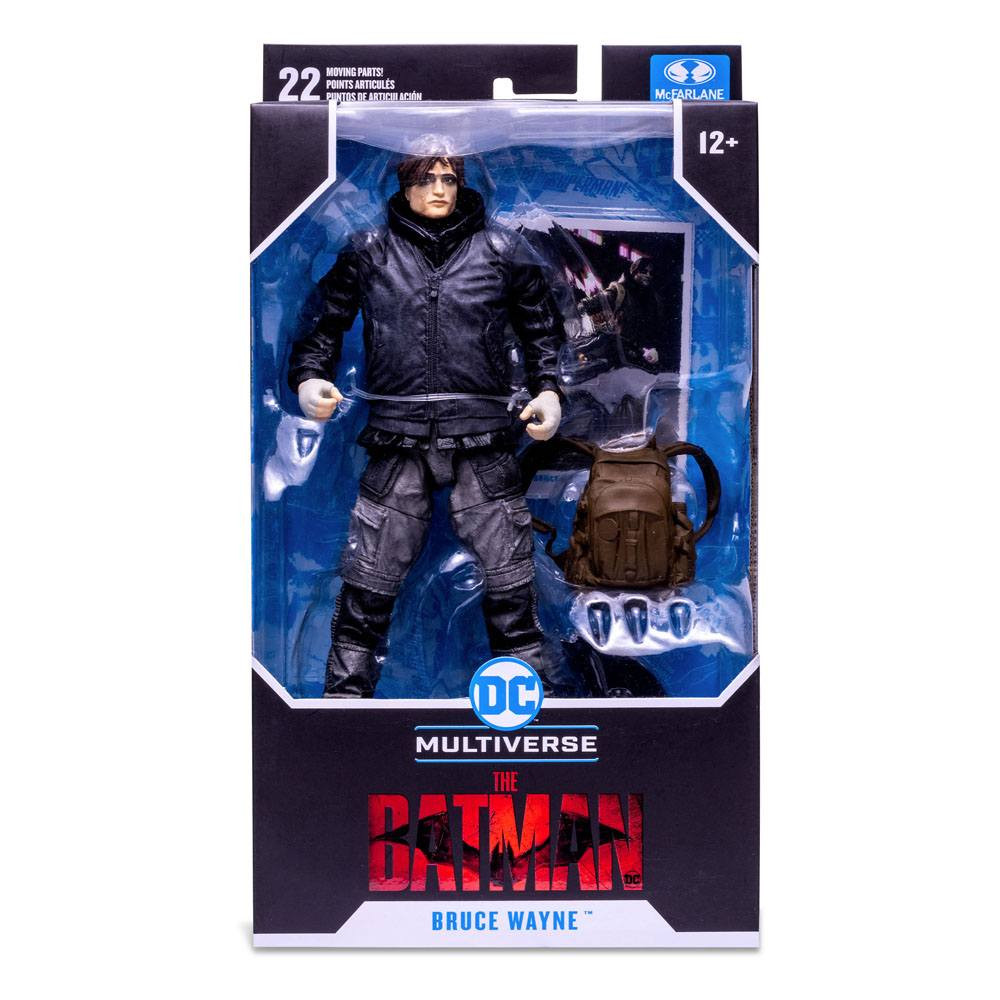 DC Multiverse Figura Bruce Wayne Drifter Unmasked 18 cm