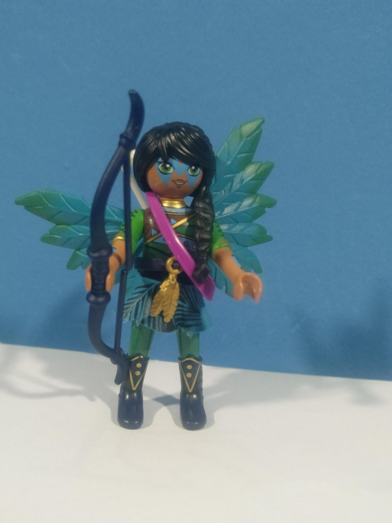 PLAYMOBIL FIGURA ARQUERA AYUMA COMPLETA - PIEZAS 20/3/22