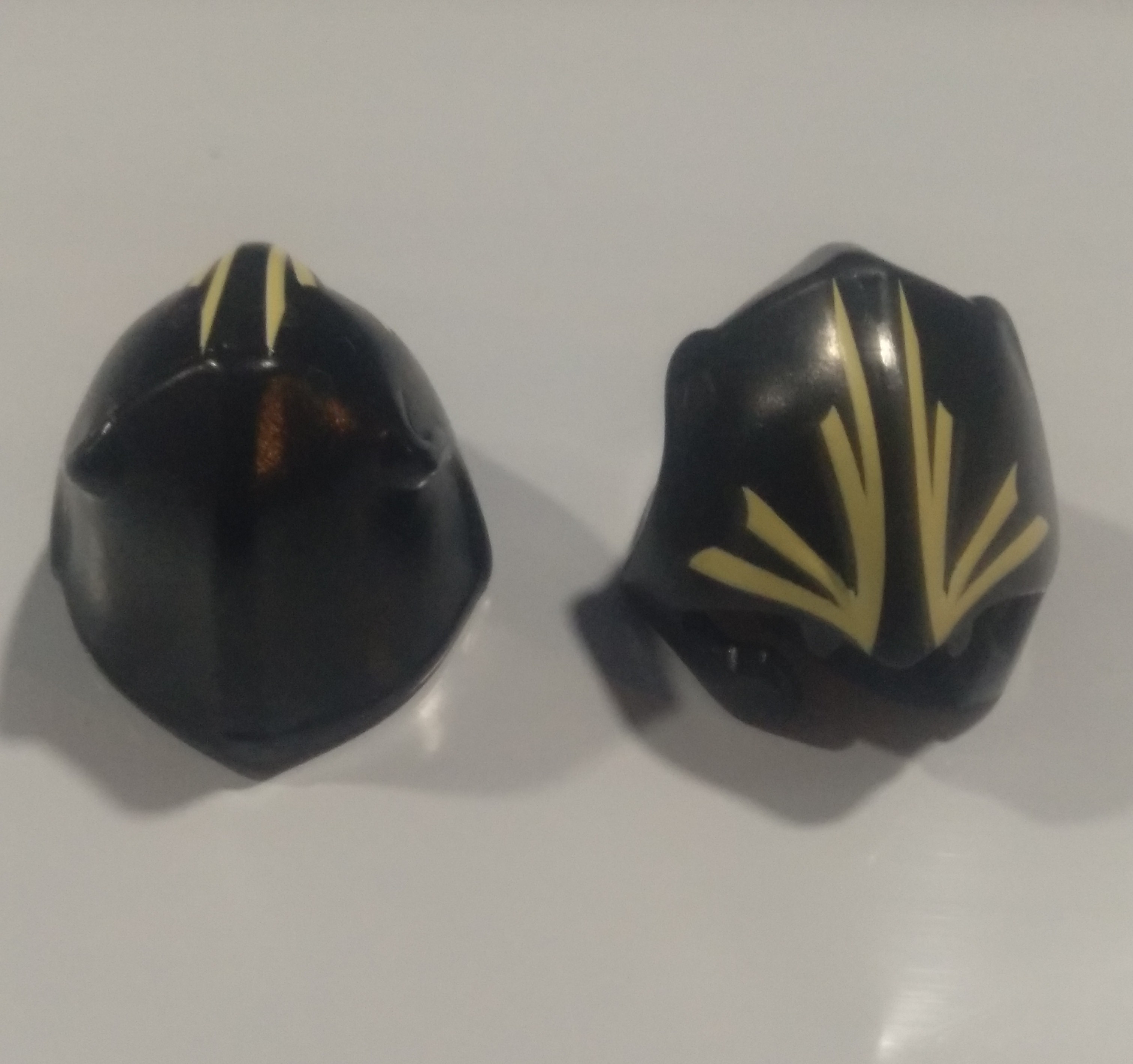 PLAYMOBIL PAREJA CASCO NEGRO AYUMA - PIEZAS 20/3/22