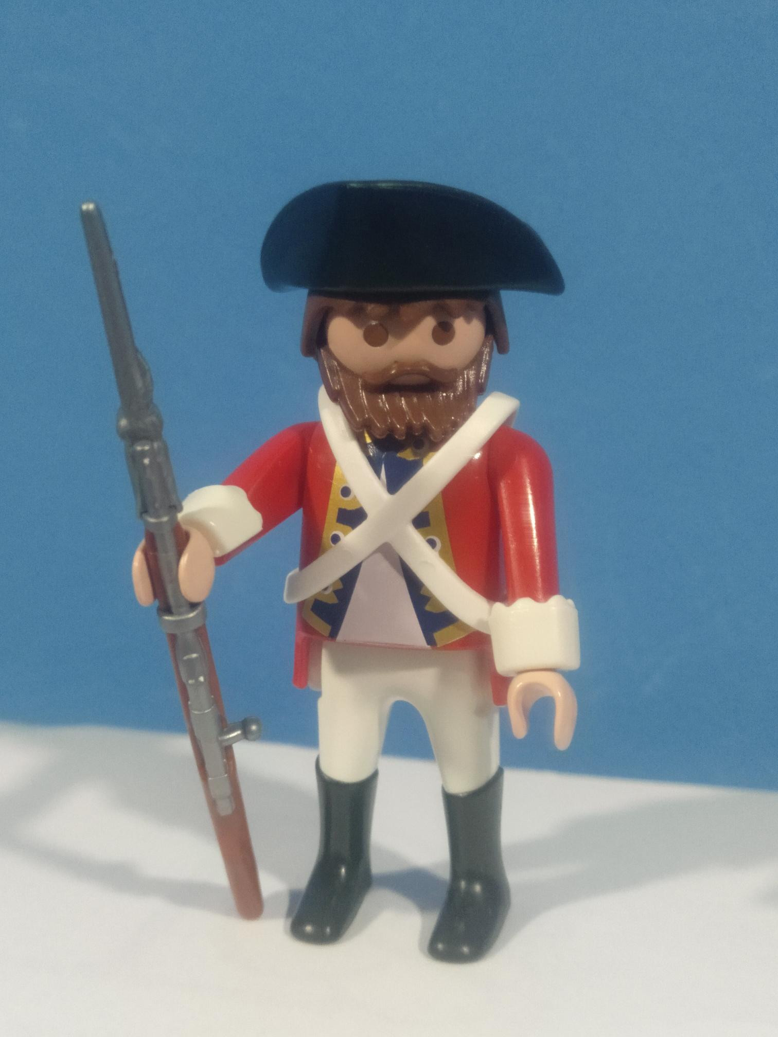 PLAYMOBIL SOLDADO INGLES ARMADO 1 - 16/3/22