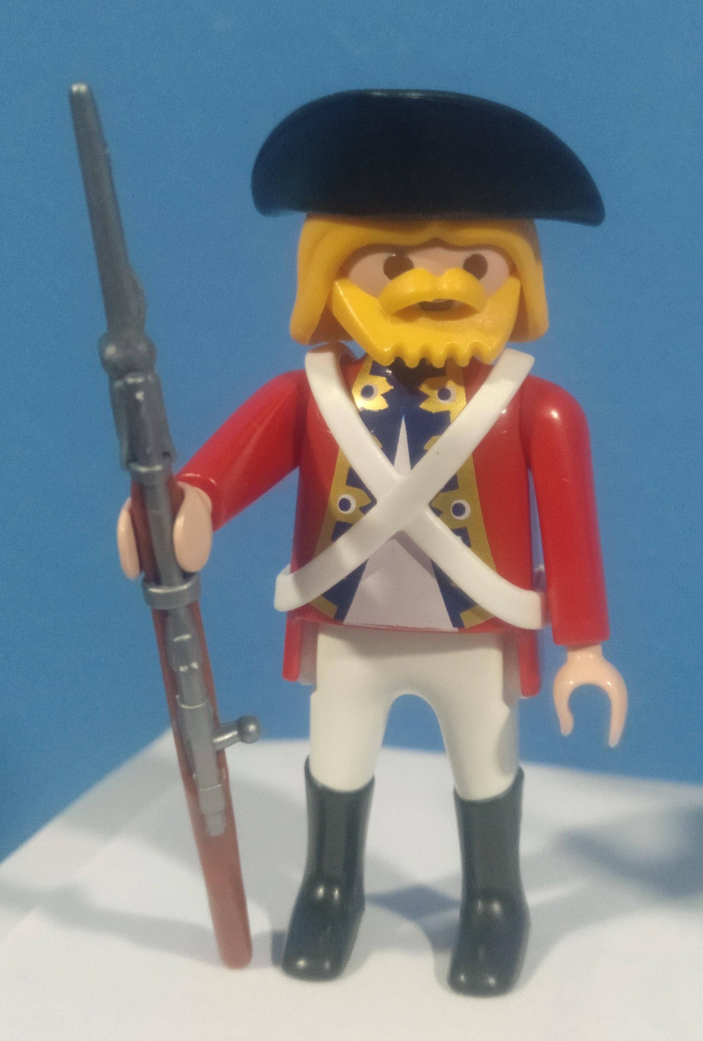PLAYMOBIL SOLDADO INGLES ARMADO 3 - 16/3/22