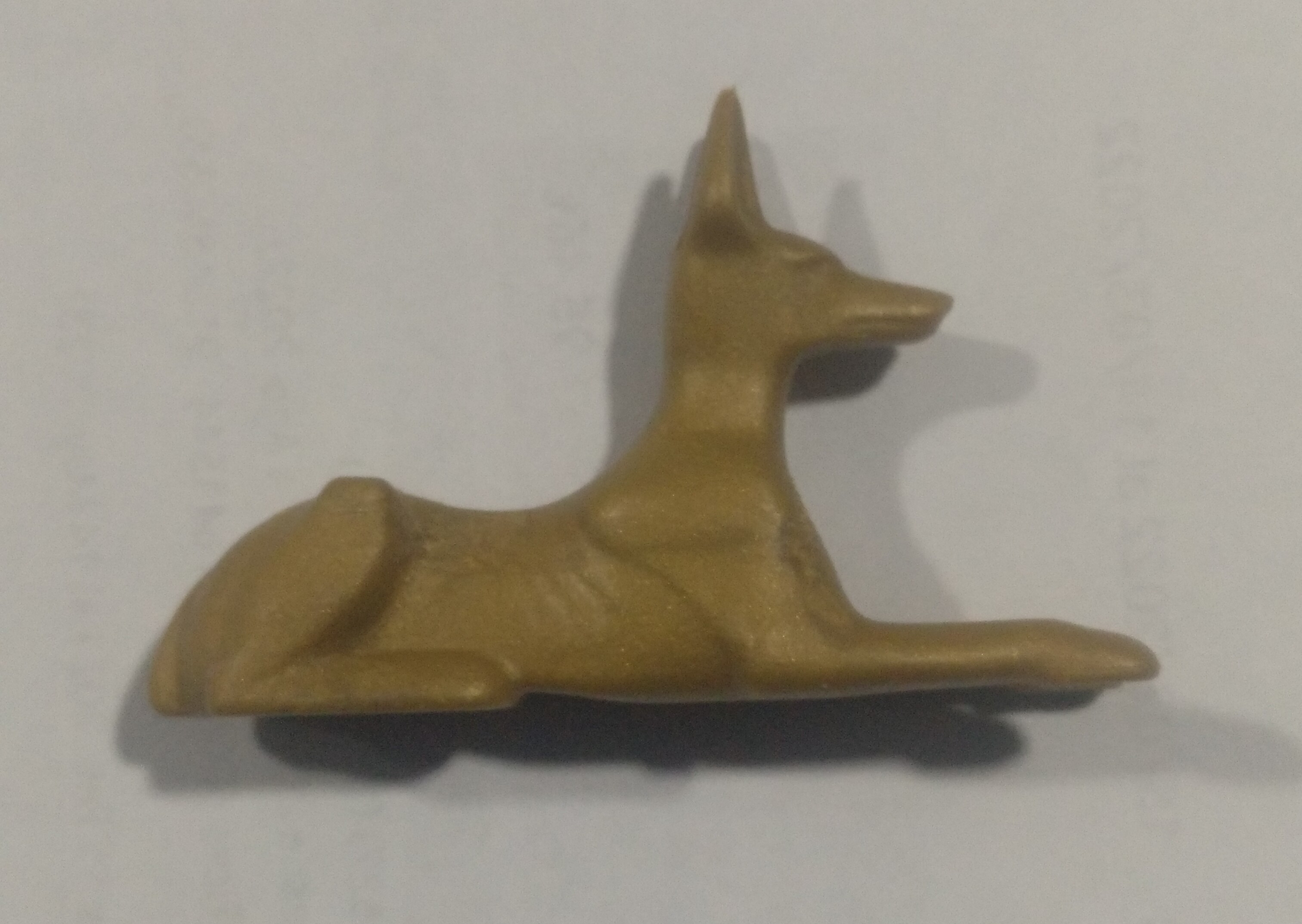 PLAYMOBIL ESTATUA PERRO ANUBIS , EGIPTO - PIEZAS 20/3/22