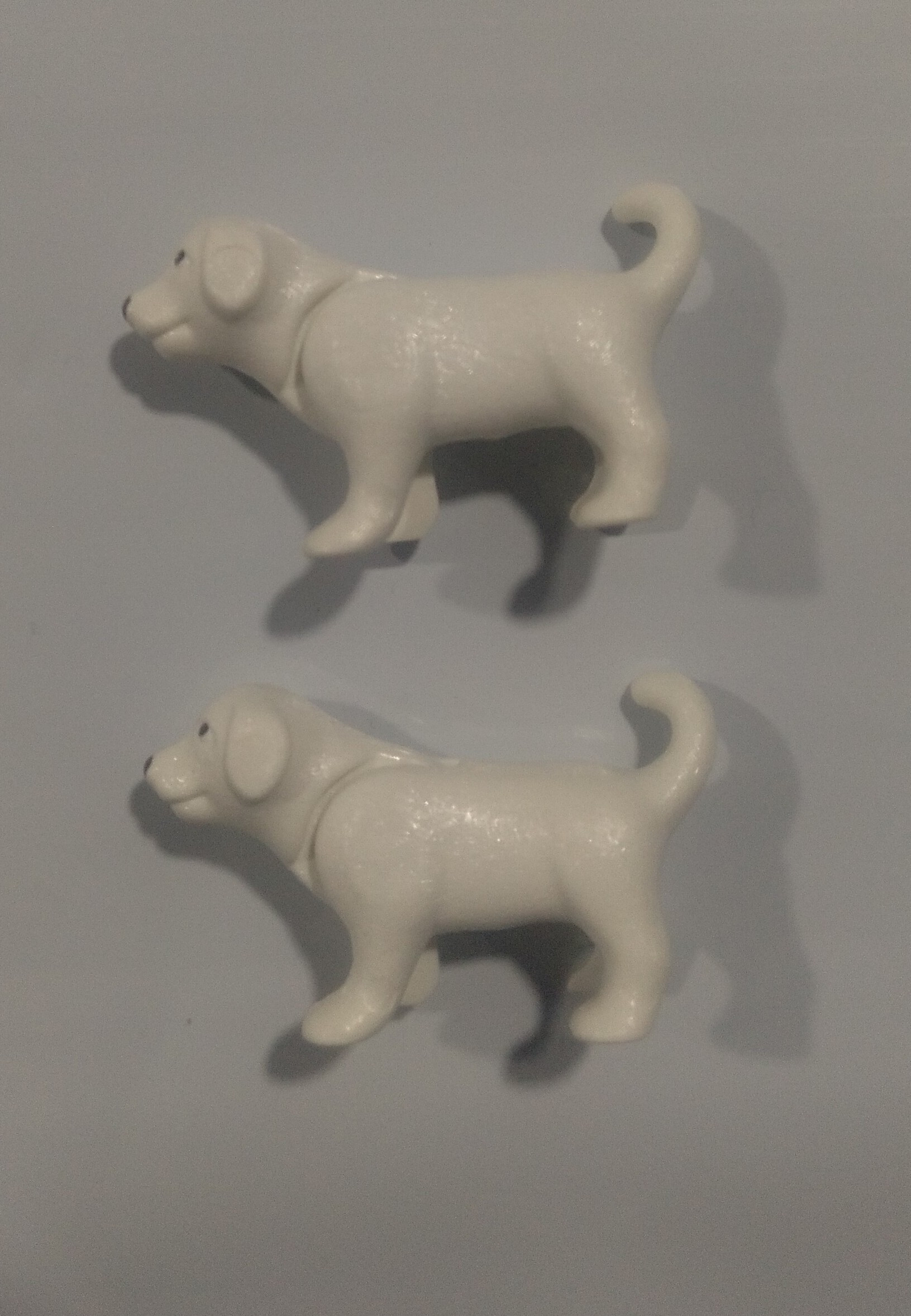 PLAYMOBIL PAREJA PERRO BLANCO - PIEZAS 20/3/22