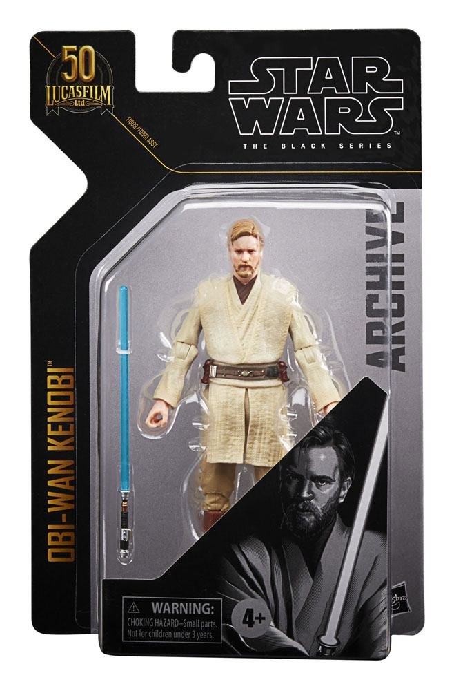 HASBRO Star Wars Black Series Archive Figura 2021 obi-wan kwnobi