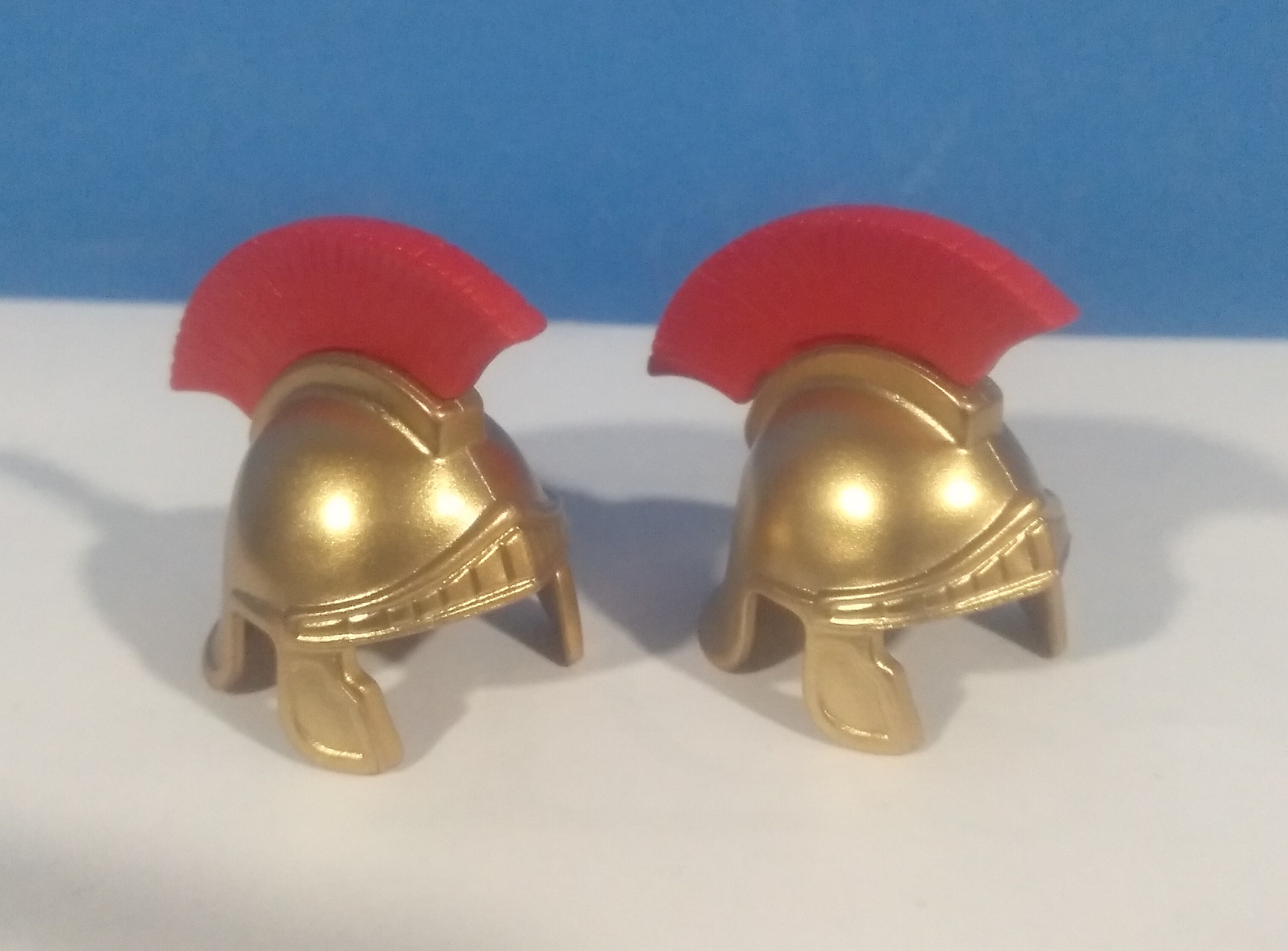PLAYMOBIL PAREJA CASCO ROMANO DORADO COMPLETO - 27/5/21