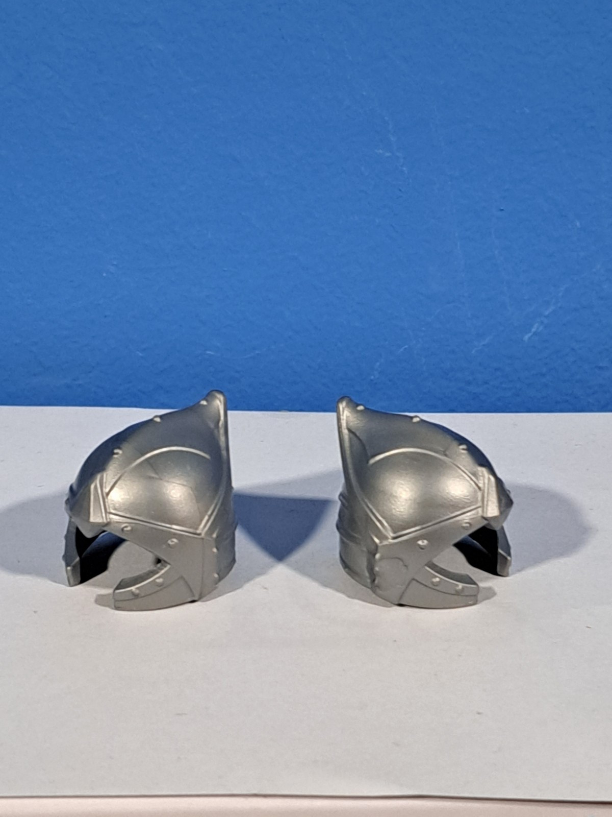 PLAYMOBIL PAREJA CASCO NOVELMORE PLATA - 13/8/19