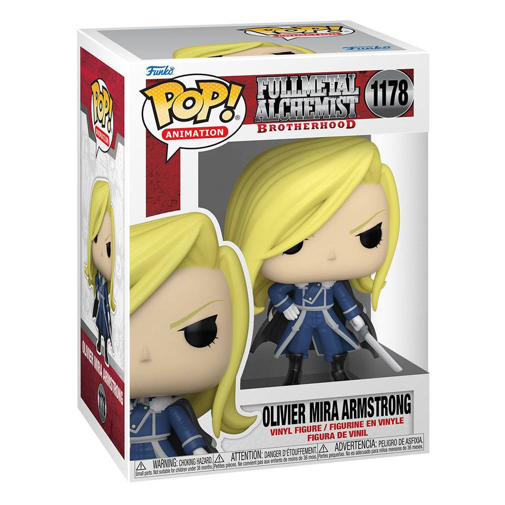 FUNKO POP FULLMETAL ALCHEMIST BROTHERHOOD - OLIVIER CON ESPADA