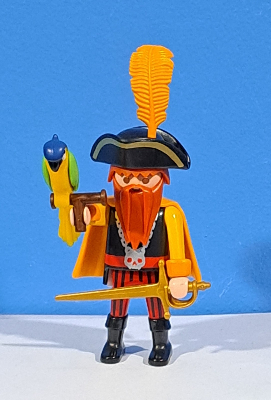 PLAYMOBIL FIGURA PIRATA COMPLETO CON LORO - 17/5/22