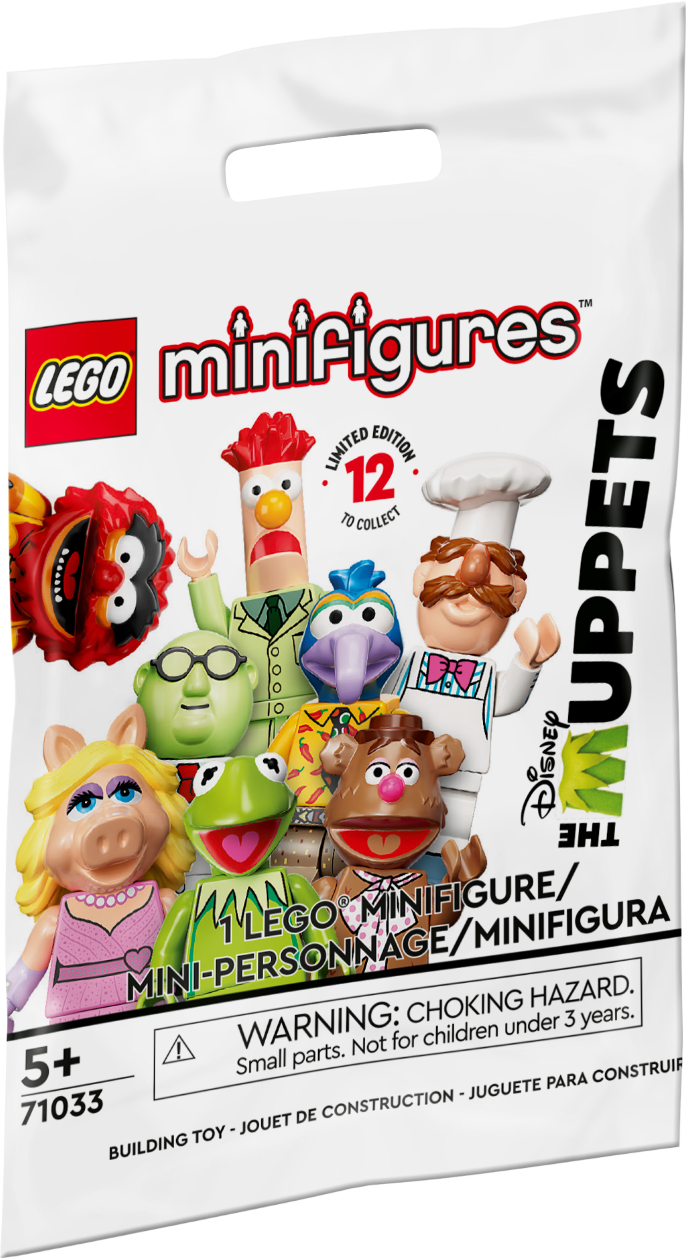 LEGO MINIFIGURAS THE MUPPETS SERIE COMPLETA 12 FIGURAS
