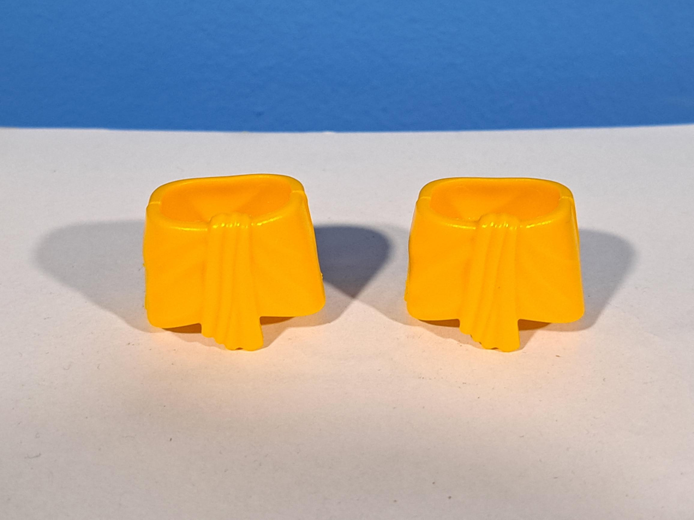 PLAYMOBIL PAREJA FALDA AMARILLA PARA EGIPCIO , ESCLAVOS , BELEN - 16/2/19