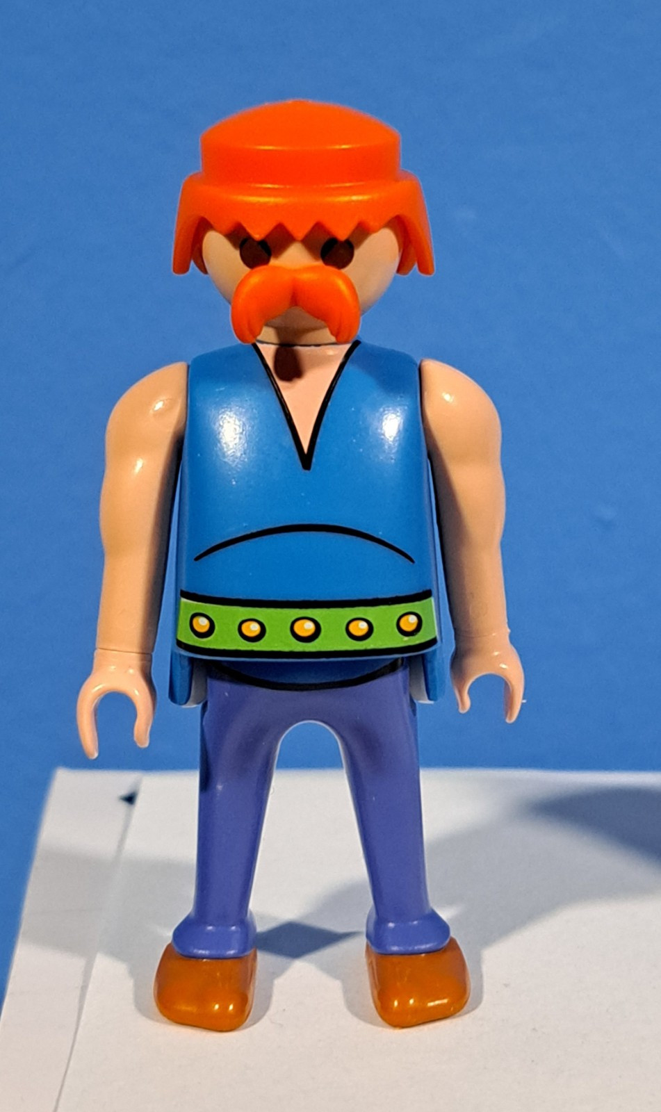 PLAYMOBIL ASTERIX Y OBELIX , GALO MUSCULADO TORSO AZUL 20/1622