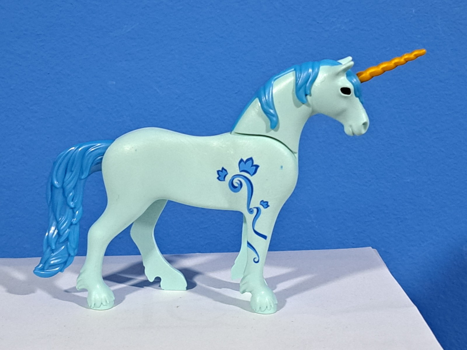 PLAYMOBIL UNICORNIO AZUL COMPLETO - 9/11/15