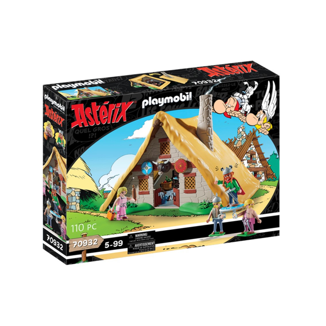 PLAYMOBIL ASTERIX Y OBELIX - 70932 CABAÑA DEABRARACURCIX