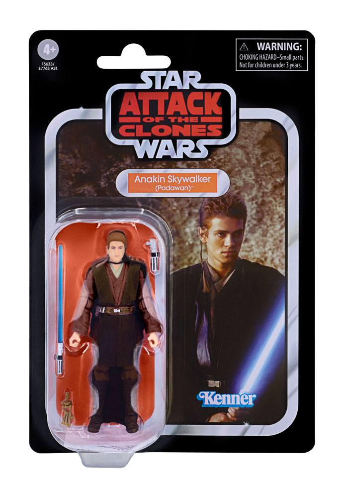 HASBRO Star Wars Episode II Vintage Collection Figura 2022 Anakin Skywalker (Padawan) 10 cm