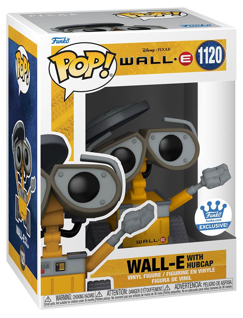 FUNKO POP WALL-E WITH HUBCAP EXCLUSIVO