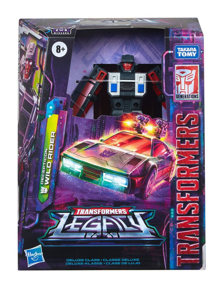 HASBRO Transformers Generations Legacy Deluxe Class Figura 2022 Decepticon Wild Rider 14 cm