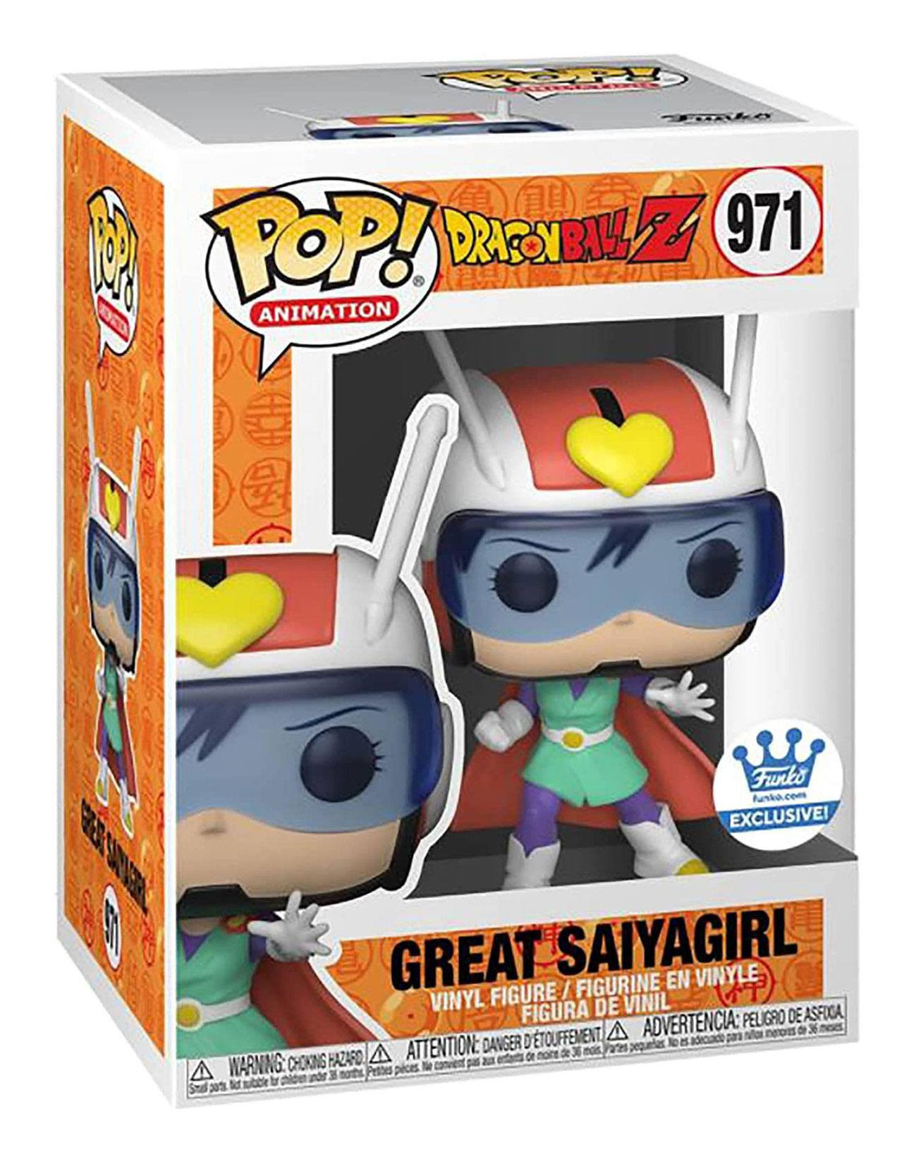 FUNKO POP DRAGONBALL Z - GREAT SAIYAGIRL EXCLUSIVE