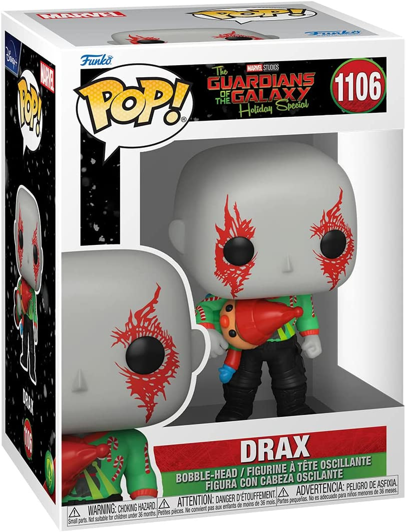 POP GUARDIANES DE LA GALAXIA HOLIDAYS - DRAX