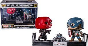 POP MARVEL MOVIE MOMENT - RED SKULL VS CAPTAIN AMERICA