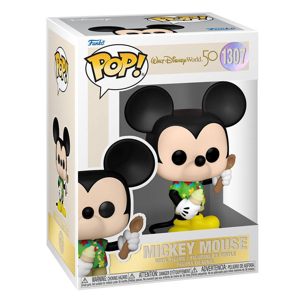FUNKO POP DISNEY - MICKEY MOUSE ALOHA Nº 1307