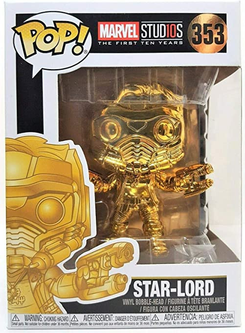 POP STAR LORD CHROME EXCLUSIVO