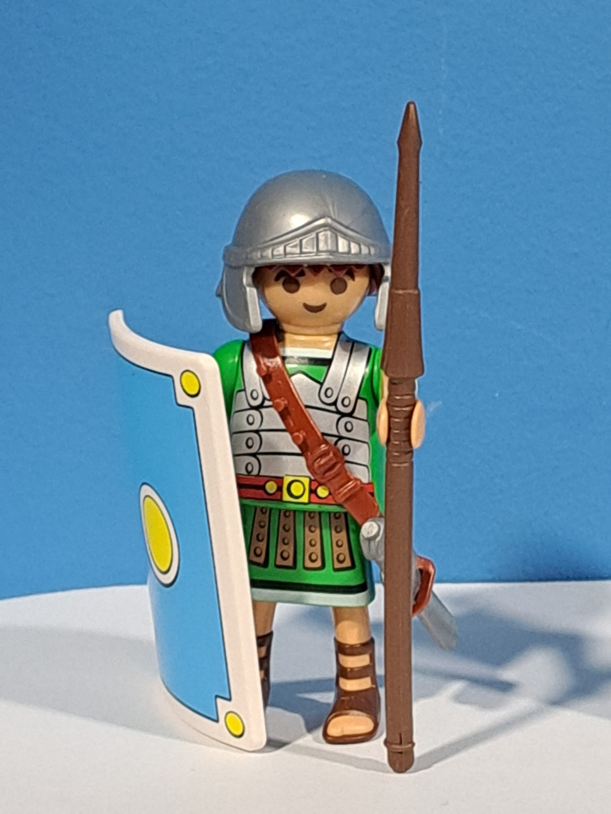 PLAYMOBIL SOLDADO ROMANO VERDE DELGADO - 8/12/22