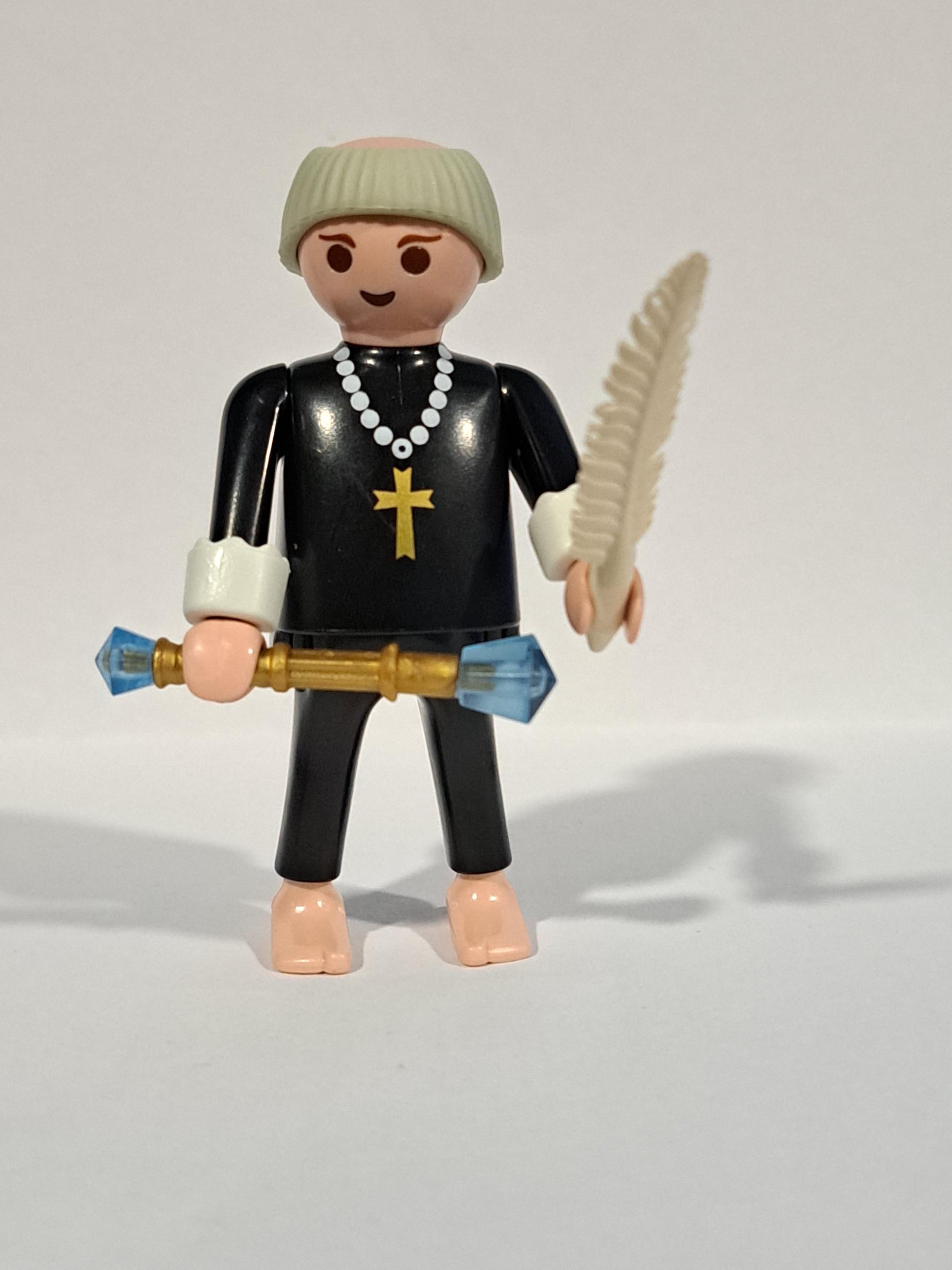 PLAYMOBIL MONJE , SACERODTE MEDIEVAL - 9/3/20
