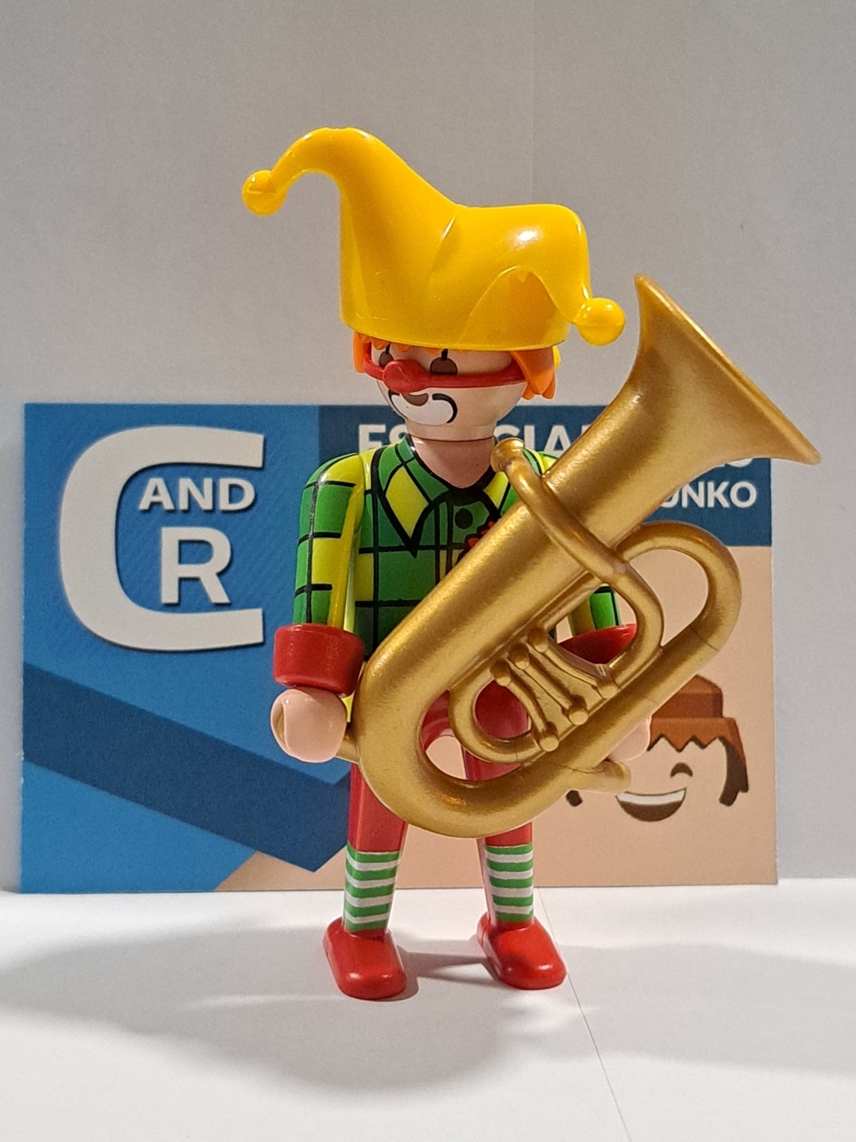 PLAYMOBIL PAYASO CON INSTRUMENTO Y GORRO - 10/2/23