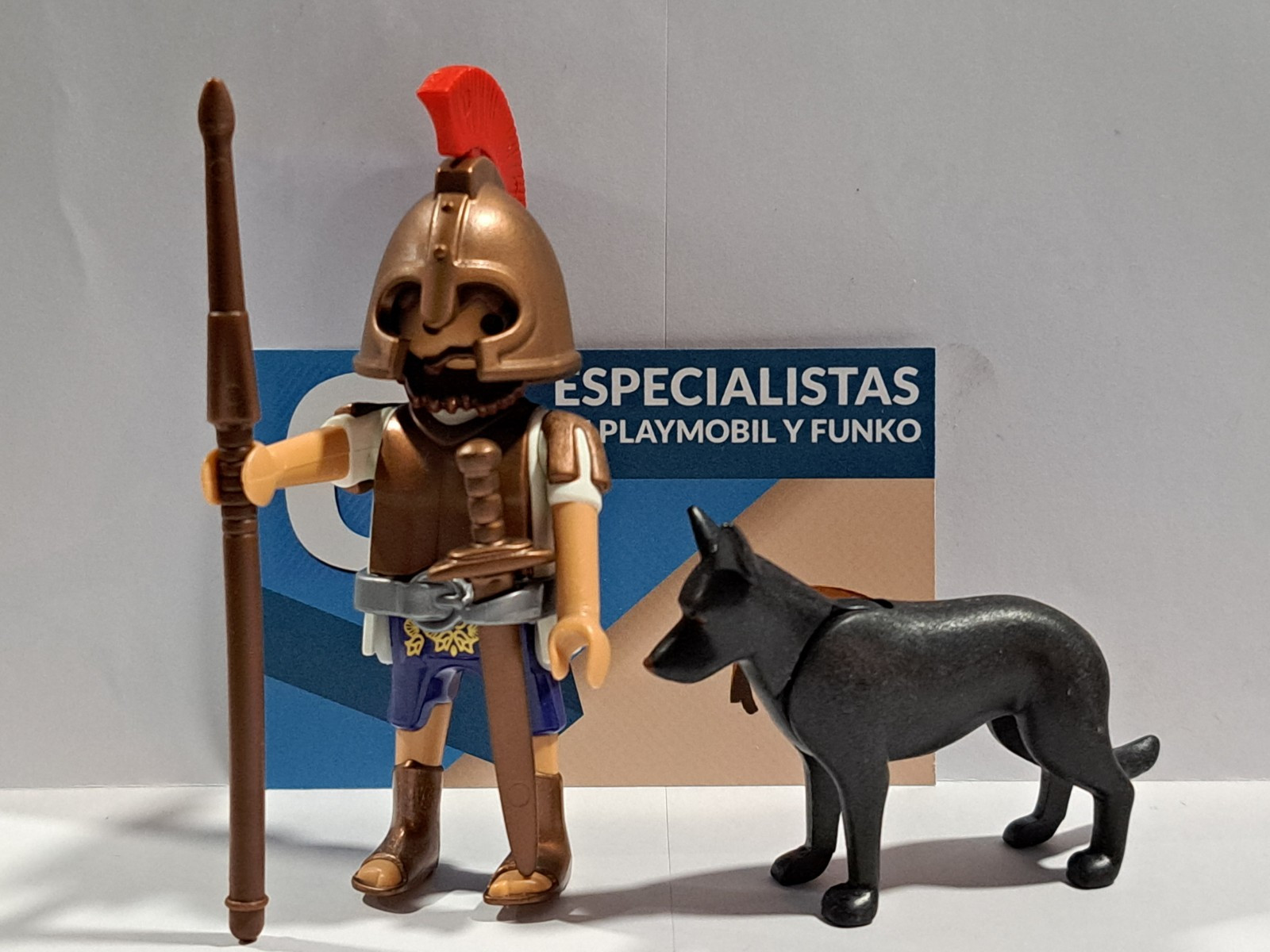 PLAYMOBIL SOLDADO ROMANO CON PERRO - 10/2/23
