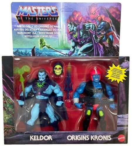 MATTEL MASTERS DEL UNIVERSO - PACK KELDOR Y KRONIS EXCLUSIVO