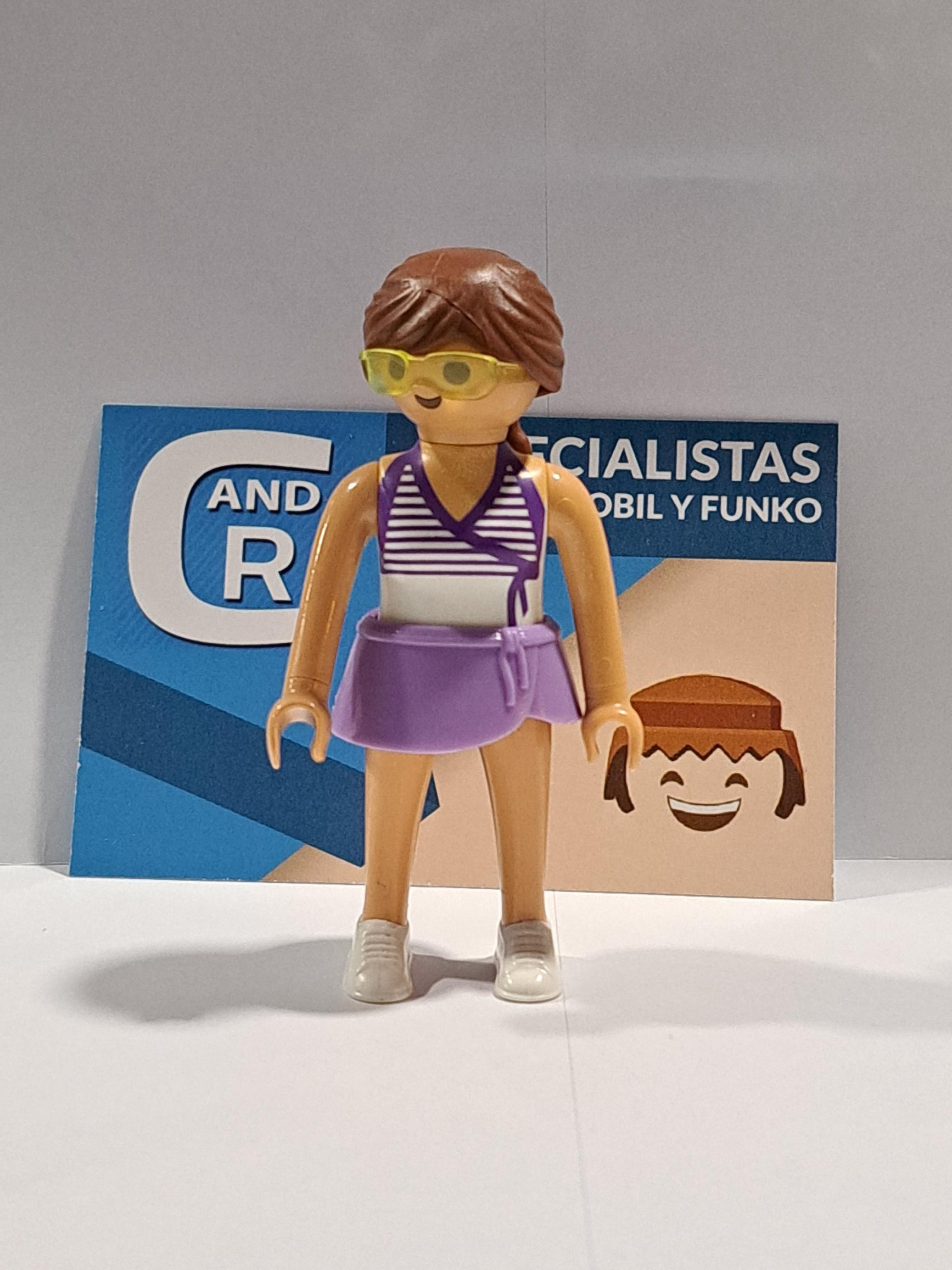PLAYMOBIL CHICA MODERNA CON GAFAS Y FALDA - 10/2/23
