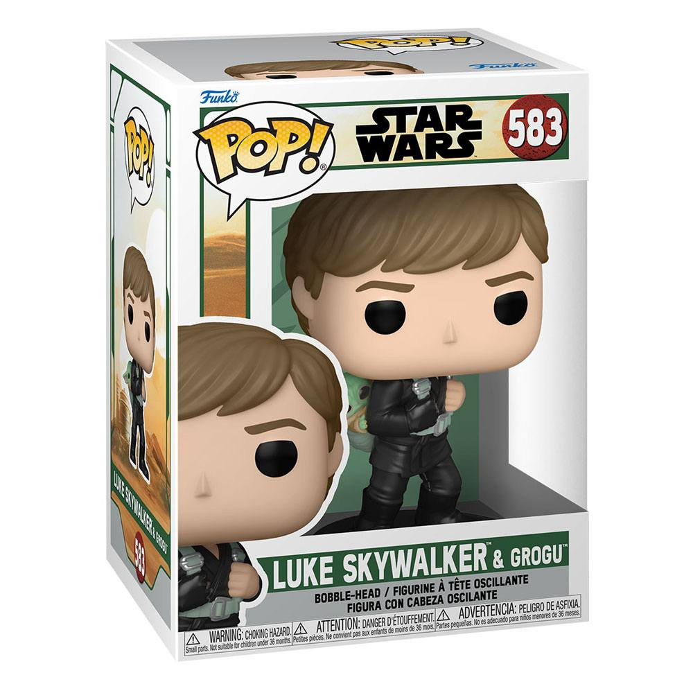 FUNKO POP STAR WARS BOBA FETT - LUKE SKYWALKER & GROGU