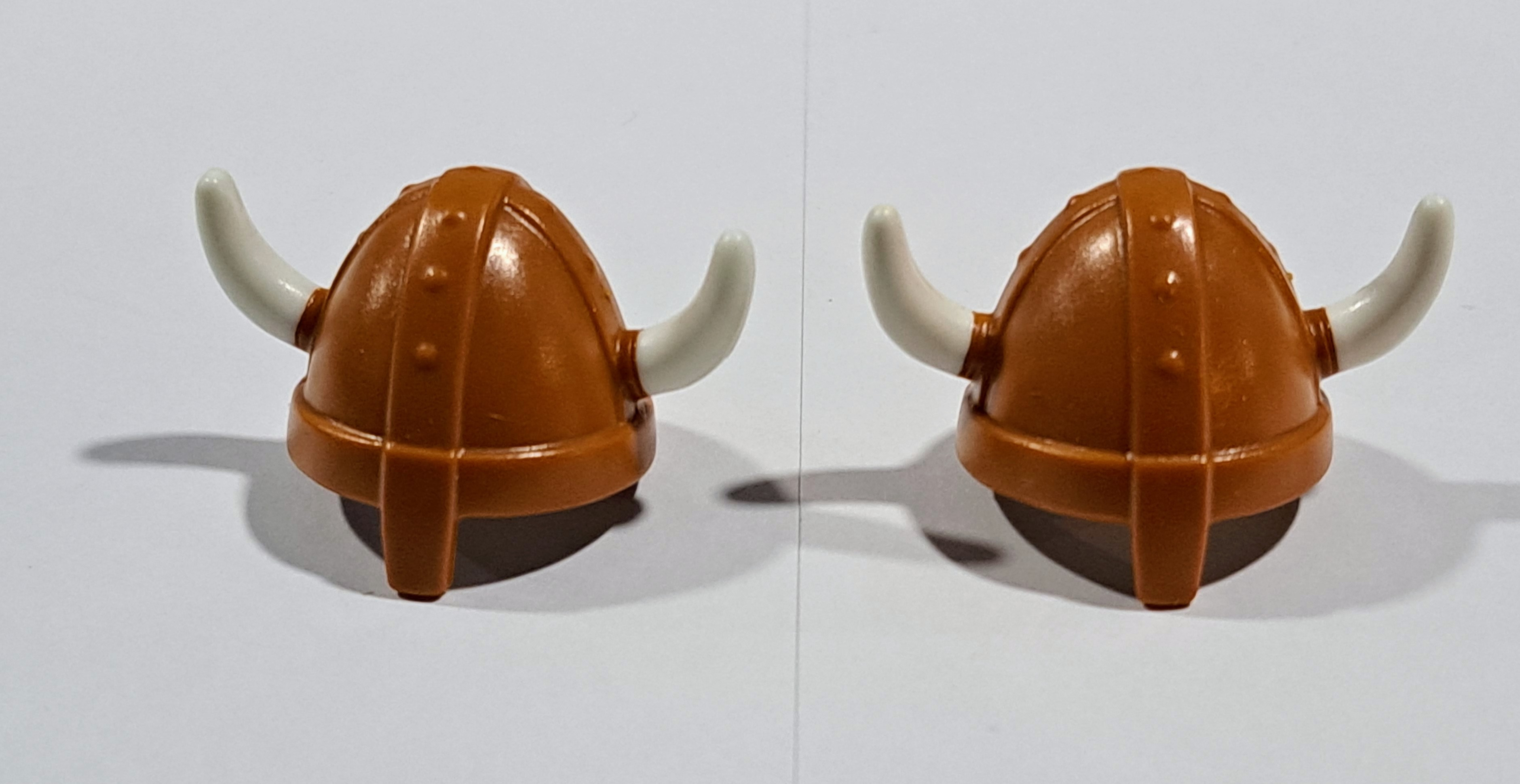 PLAYMOBIL PAREJA CASCO VIKINGO NARANJA - 16/1/23