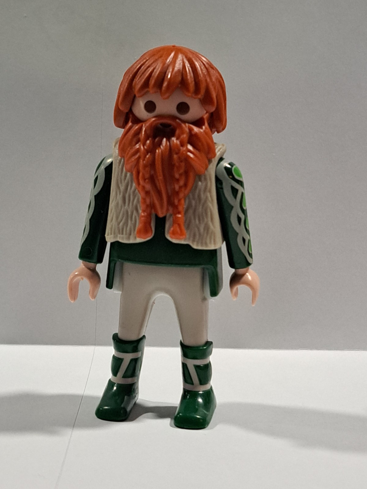 PLAYMOBIL FIGURA VIKINGO CON BARBA NARANJA LARGA - 20/4/23