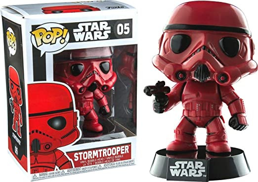 FUNKO POP STORMTROOPER EXLCUSIVO ROJO