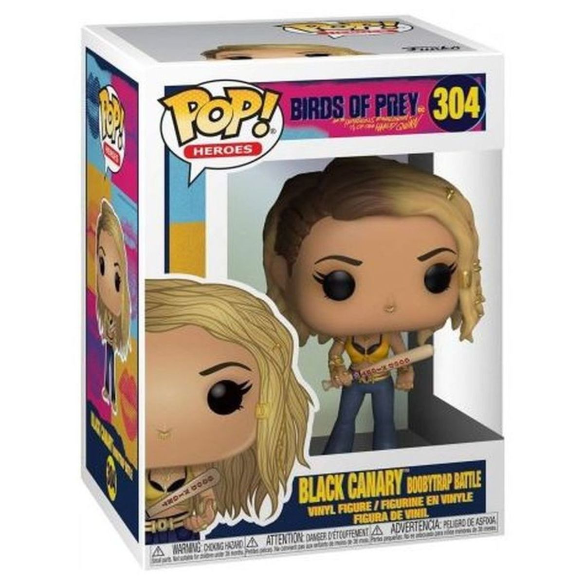 POP BIRDS OF PREY - BLACK CANARY BOOBYTRAP BATTLE