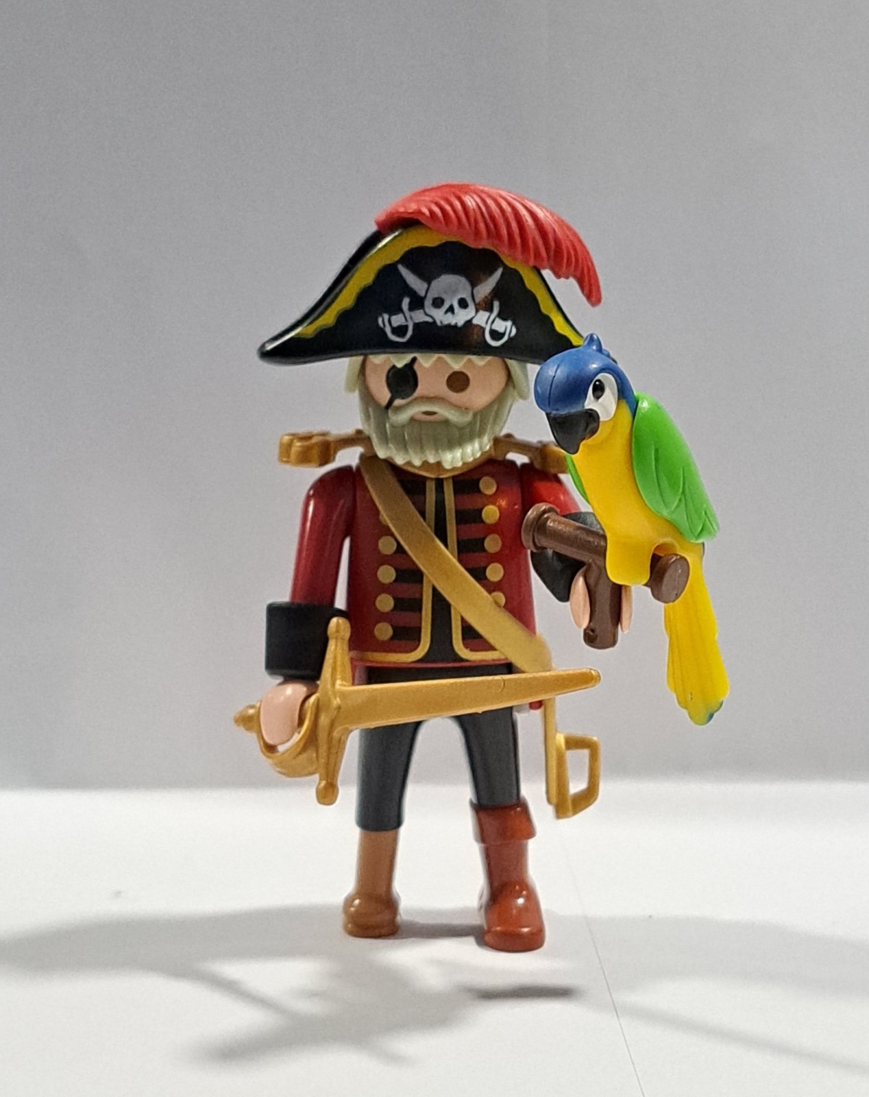 PLAYMOBIL FIGURA PIRATA CON LORO - 5/6/23
