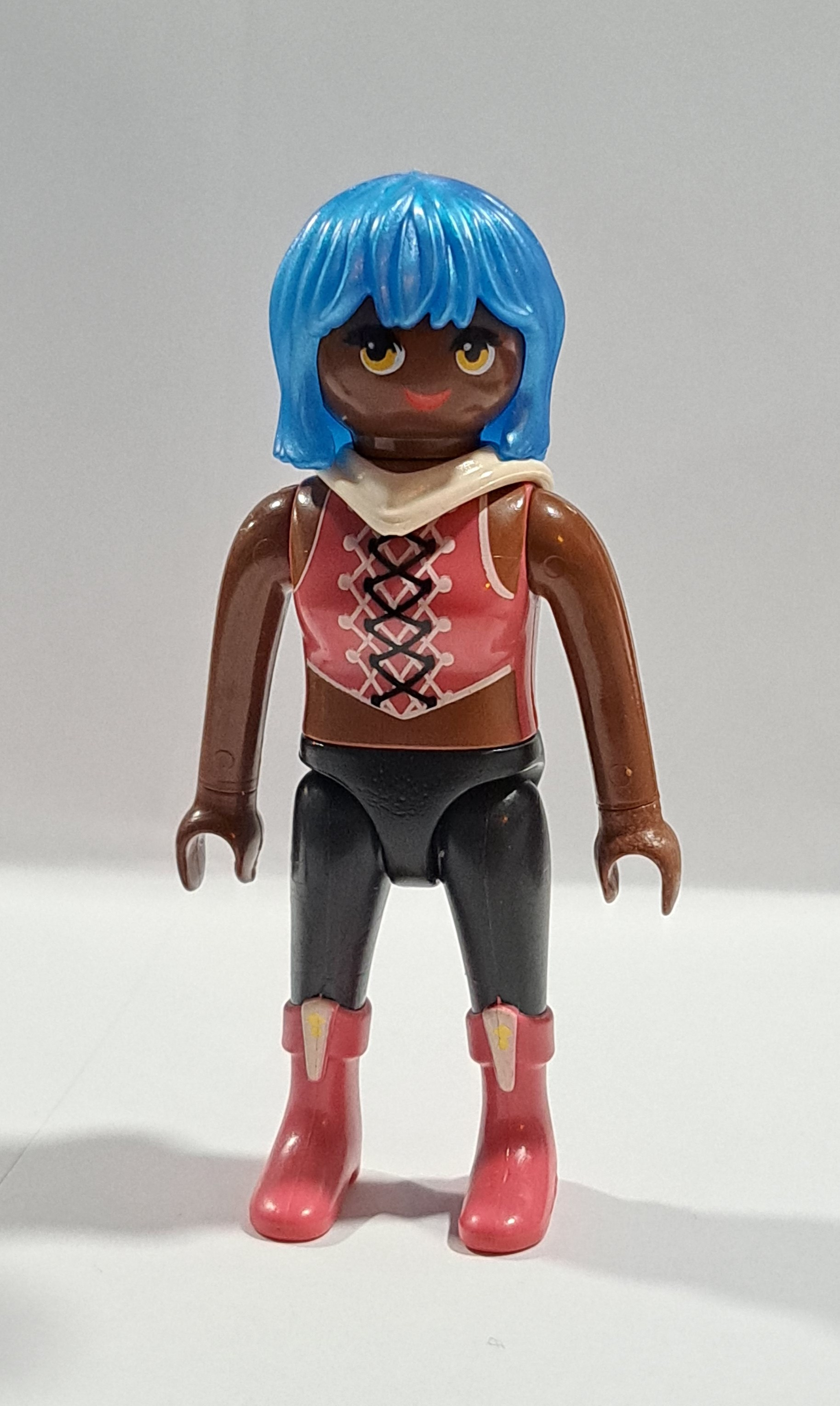PLAYMOBIL CHICA PELO AZUL GRUPO MUSICA - 16/6/23