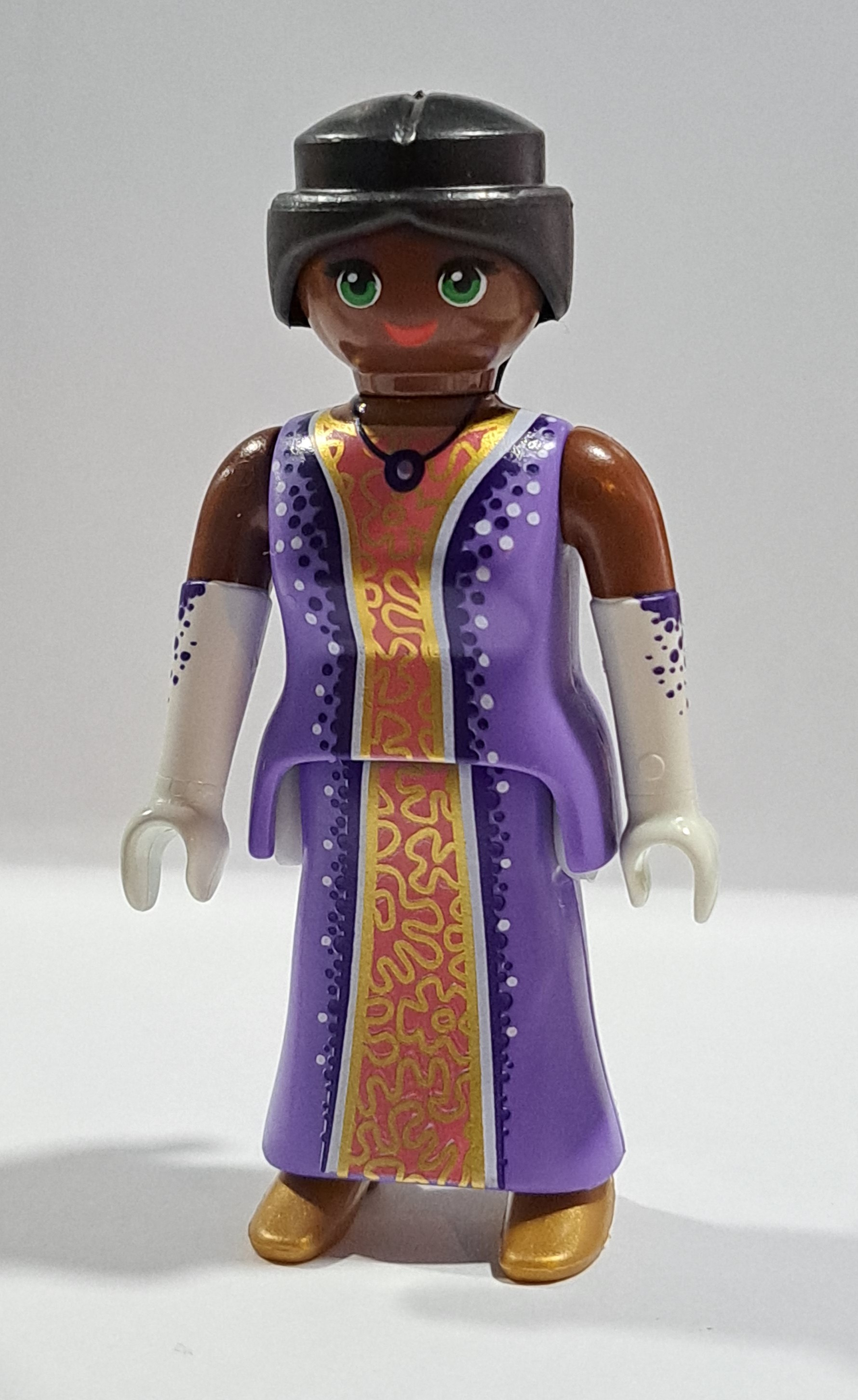 PLAYMOBIL PRINCESA NEGRA TRAJE MORADO - 16/6/23
