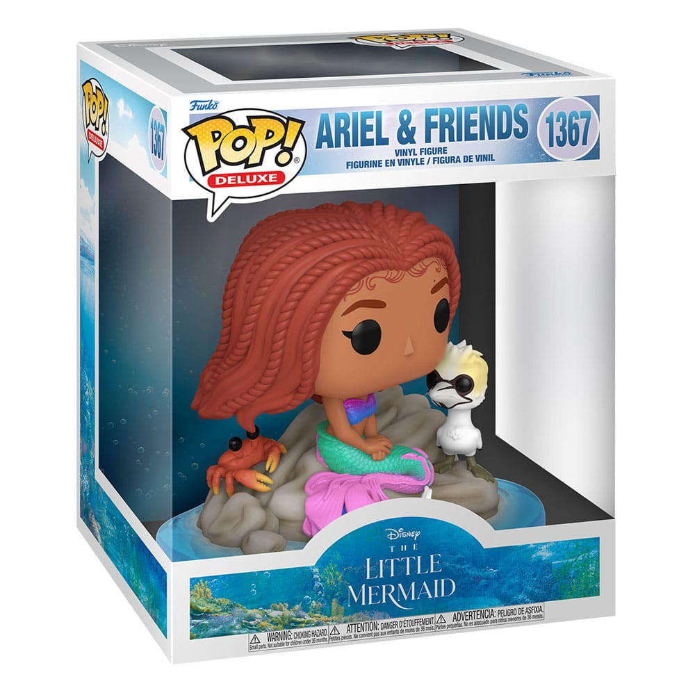 FUNKO POP DISNEY LA SIRENITA LIVE - ARIEL CON AMIGOS DELUXE
