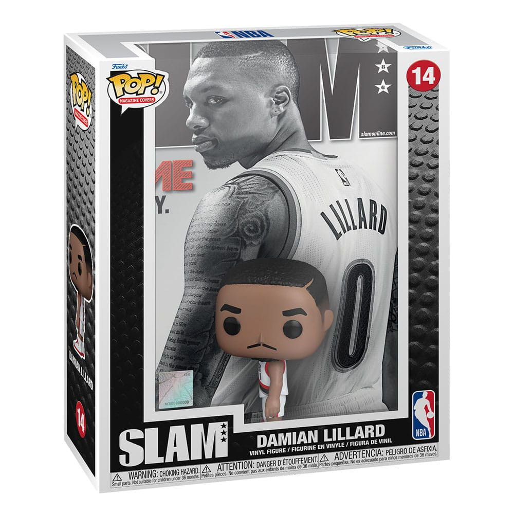 FUNKO POP NBA SLAM MAGAZINE - DAMIAN LILLARD