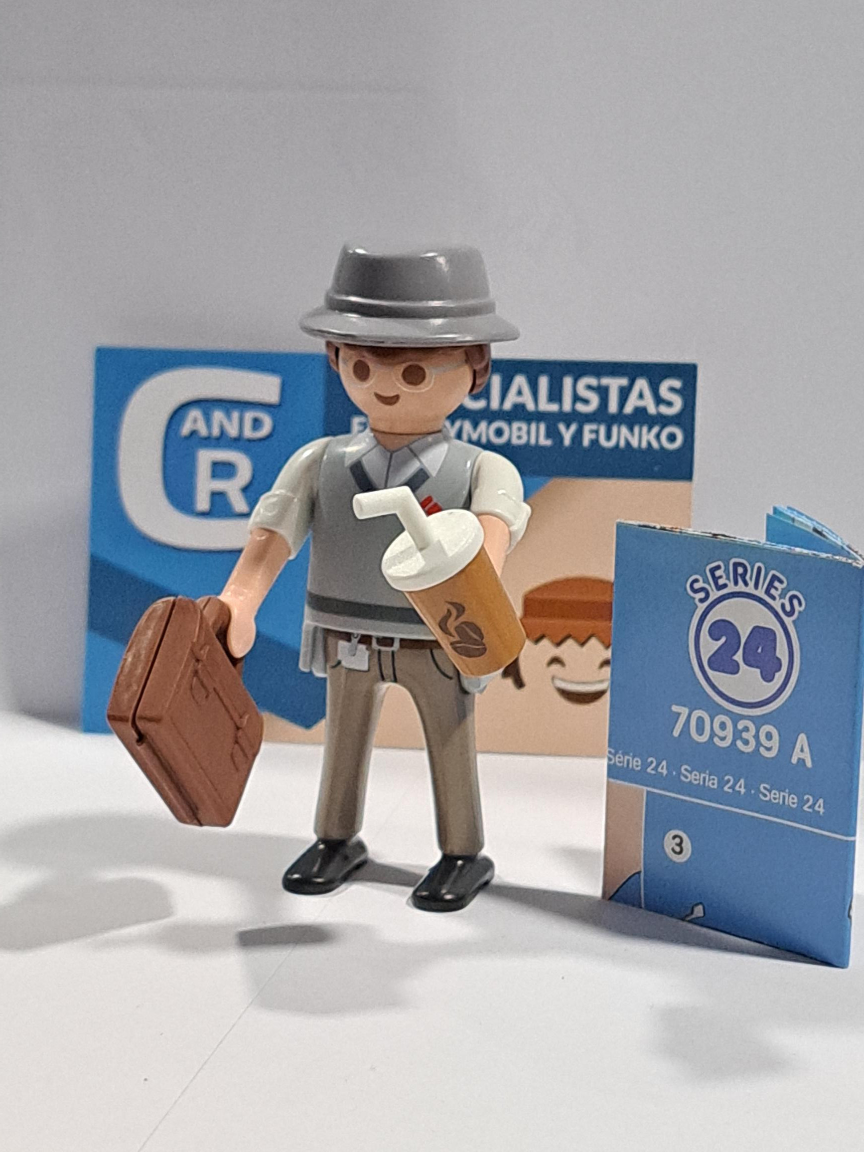 PLAYMOBIL SERIE 24 FIGURA HOMBRE DE NEGOCIOS 20/4/23