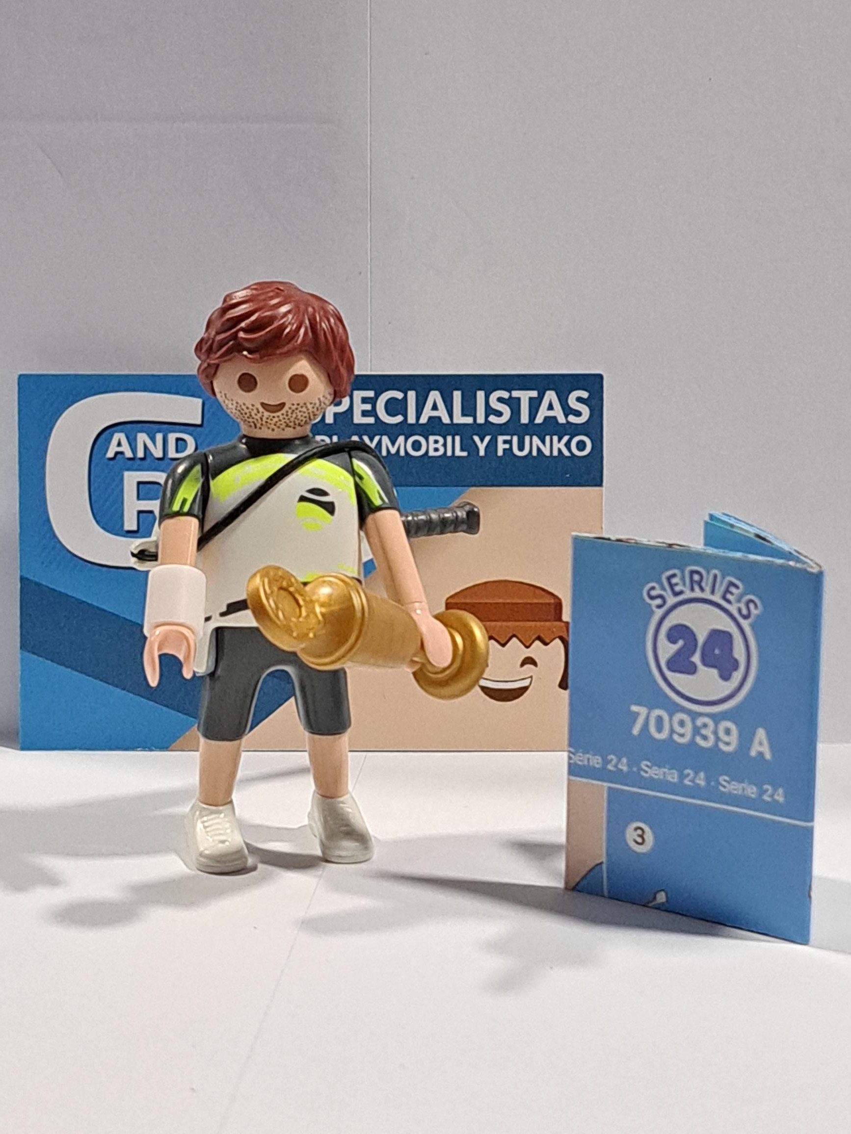 PLAYMOBIL SERIE 24 FIGURA TENISTA 20/4/23