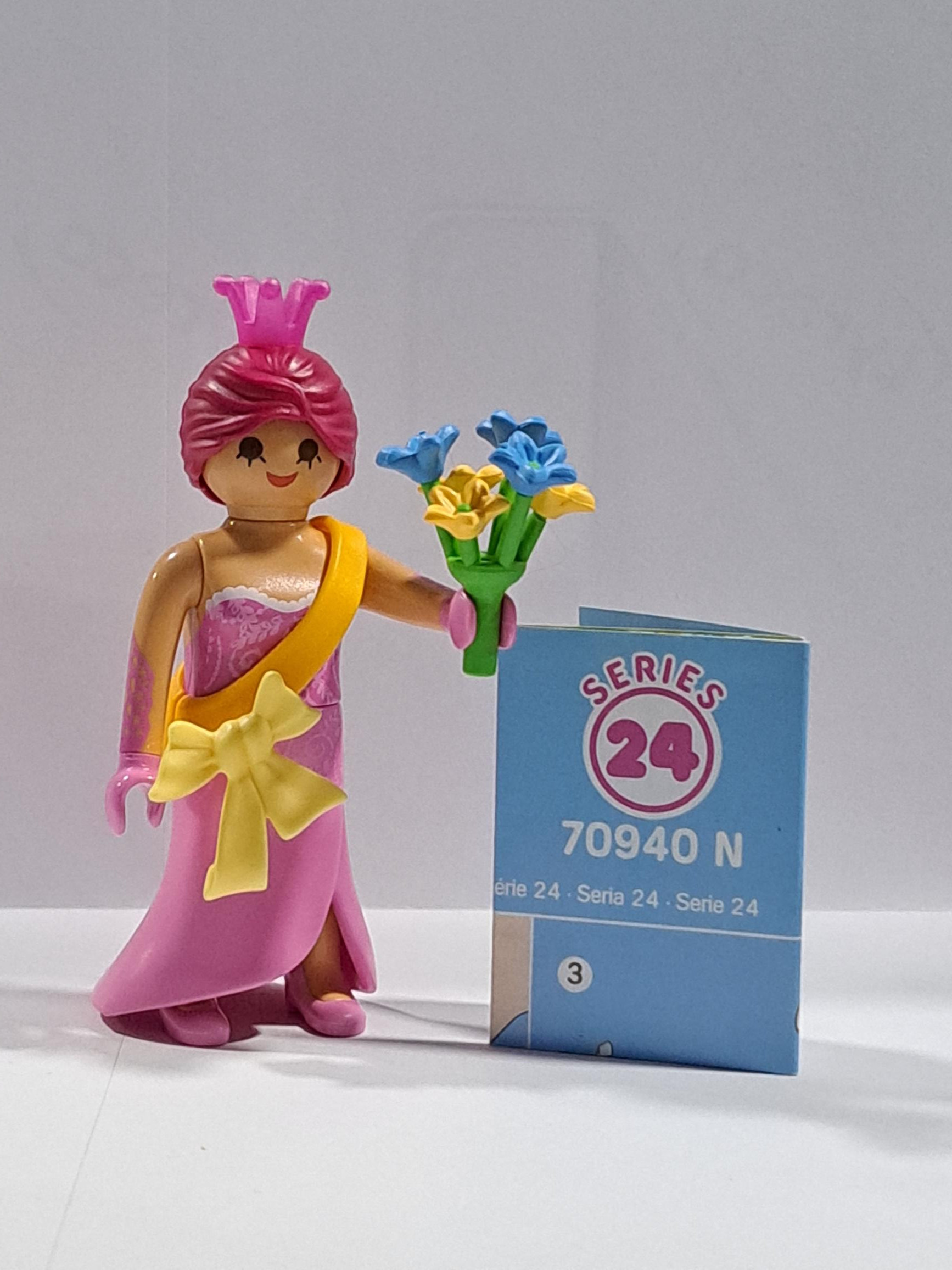 PLAYMOBIL SERIE 24 FIGURA MUJER DAMA DE HONOR 20/4/23