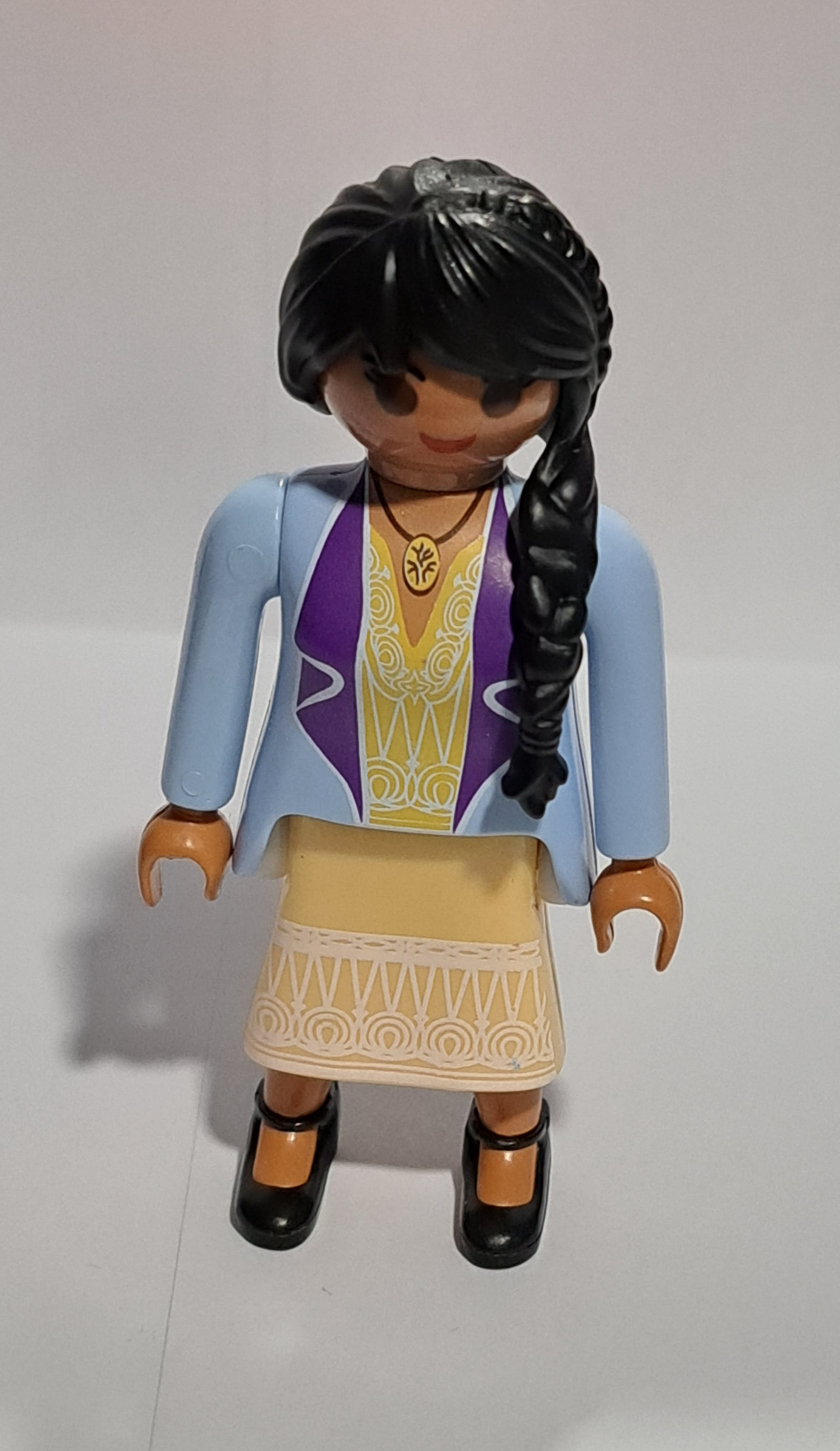 PLAYMOBIL MUJER CON COLETA MORENA Y FALDA - 21/8/23