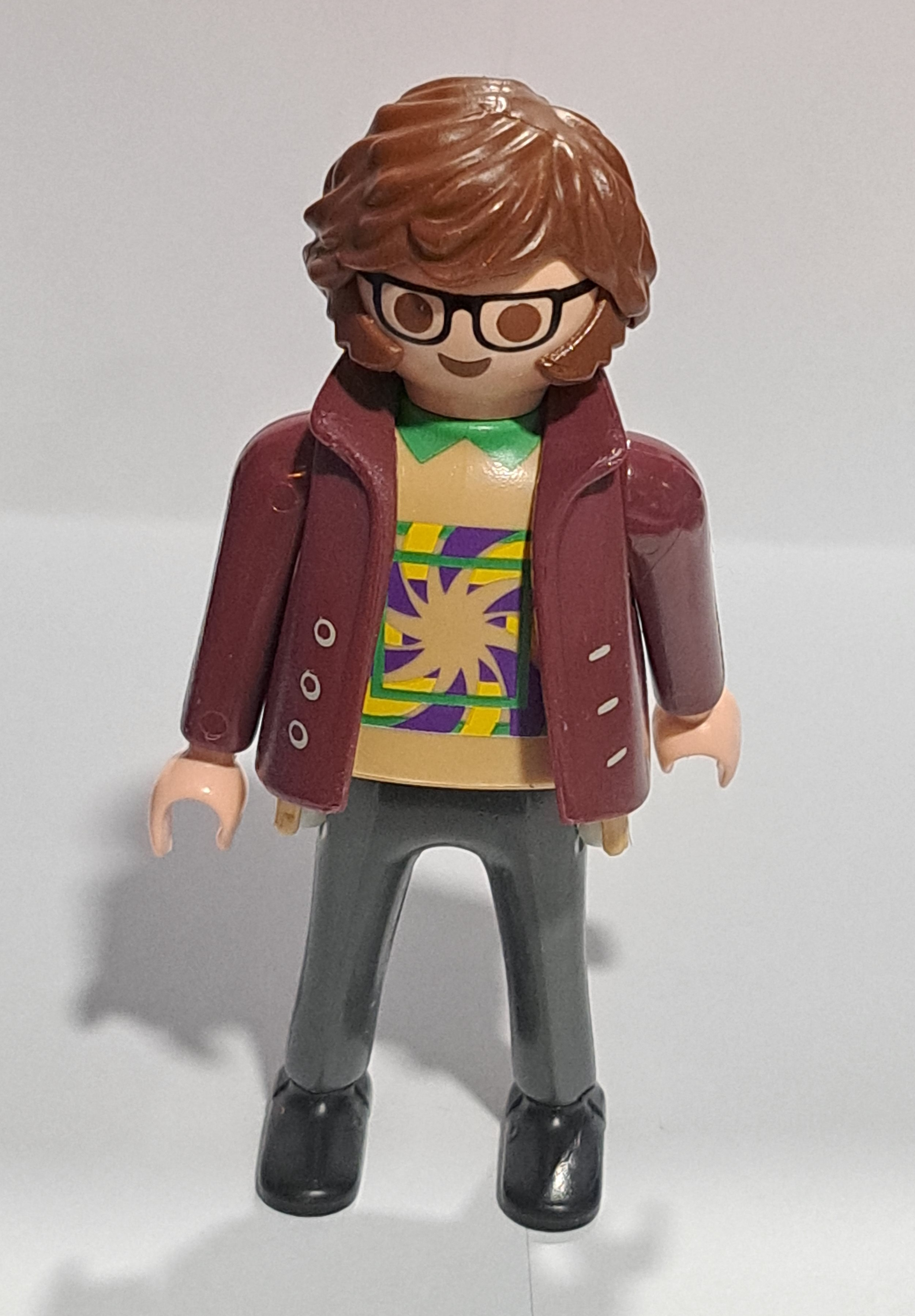 PLAYMOBIL FIGURA PROFESOR , ABUELO - 21/8/23